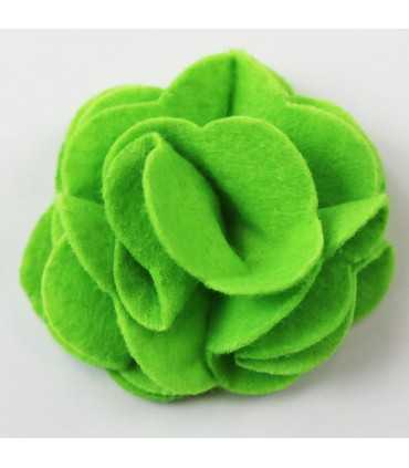 FLOR DE FIELTRO MULTI CAPAS 55 MM 2 UNIDADES