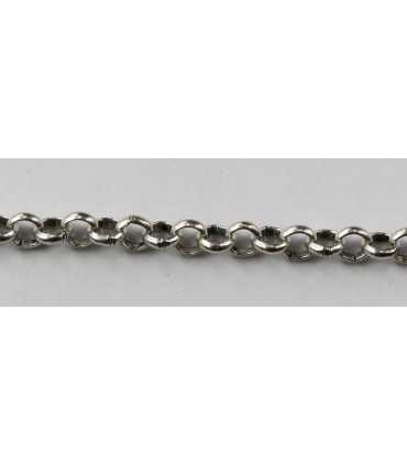 CADENA LATÓN BAÑADO 4,8x1,4 MM 50 CENTÍMETROS