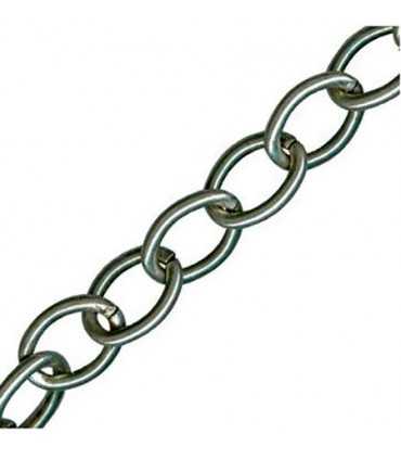CADENA ESLABONES ACERO 10x14x2 MM UN METRO