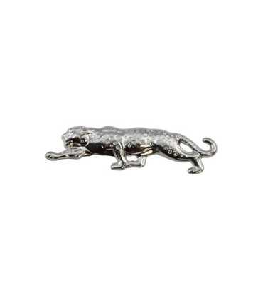 LEOPARDO BASE PLANA PLATEADA 42x9 MM 2 UNIDADES