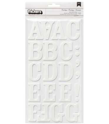 PEGATINAS ALFABETO GRANDE FOAM 102 UD