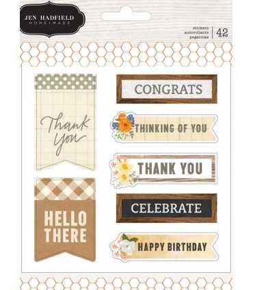 PEGATINAS HOME MADE JEN HADFIELD 42 UD