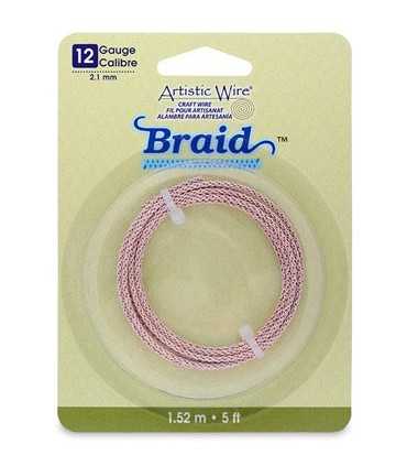 ARTISTIC WIRE BRAID 2,1 MM 1,52 M ORO ROSA