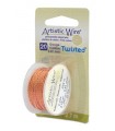 ARTISTIC WIRE TWISTED  0,81 MM 2,7 M COBRE NATURAL