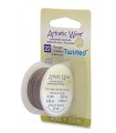 ARTISTIC WIRE TWISTED 0,64 MM 3,6 M BRONCE ANTIGUO
