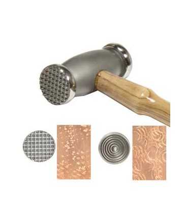 MARTILLO TEXTURAS CÍRCULOS Y MOTEADO BEADSMITH