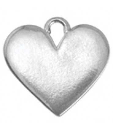 CORAZÓN PELTRE 18x18 MM CON ANILLA 2 UNIDADES
