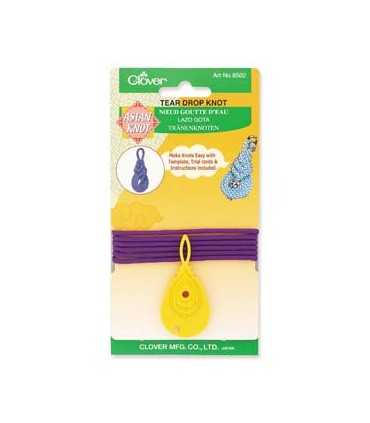 PLANTILLA DE PLÁSTICO 6 CM PARA NUDO ASIÁTICO DROP