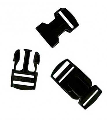 CIERRE DE 25 MM ESPECIAL PARACORD 2 UNIDADES