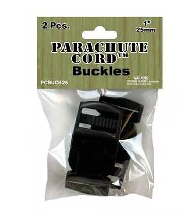 CIERRE DE 25 MM ESPECIAL PARACORD 2 UNIDADES