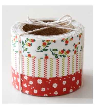 SET FABRIC TAPE DAILYL. 48 FRESAS 15 MMx3 Mx3 UD