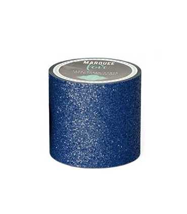 MARQUEE TAPE 2 PULGADAS x 2,74 M NAVY GLITTER