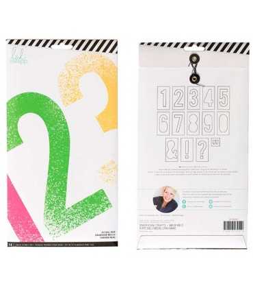 PLANTILLA HEIDI SWAPP NÚMEROS 12 x 26,7 x 14 cm