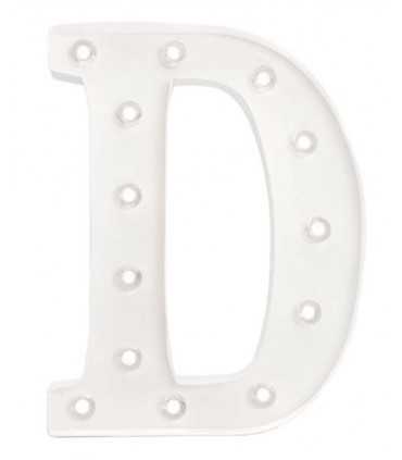 MARQUEE LOVE 10 PULGADAS, 25,4x5 CM LETRA D