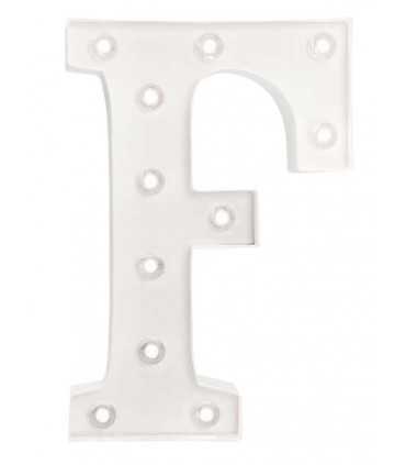 MARQUEE LOVE 10 PULGADAS, 25,4x5 CM LETRA F