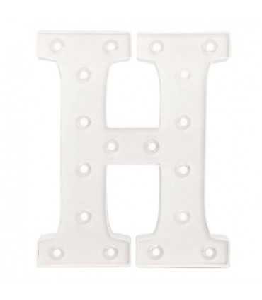 MARQUEE LOVE 10 PULGADAS, 25,4x5 CM LETRA H