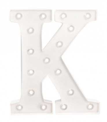 MARQUEE LOVE 10 PULGADAS, 25,4x5 CM LETRA K