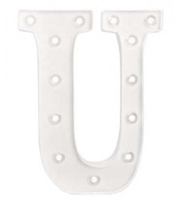 MARQUEE LOVE 10 PULGADAS, 25,4x5 CM LETRA U