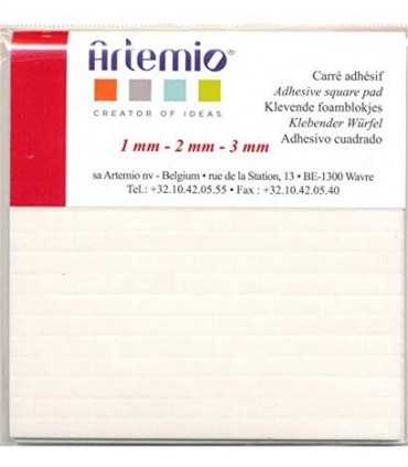 FOAM ADHESIVO DOBLE CARA ARTEMIO 1, 2 Y 3 MM