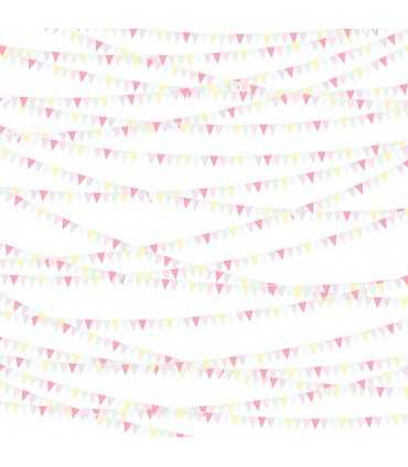 ACETATO IMPRESO 30X30 CM BANDEROLAS RAINBOW