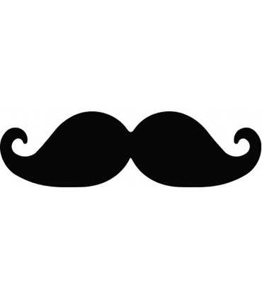 Troqueladora Para Papel Moustache Bigote 5 08 Cm