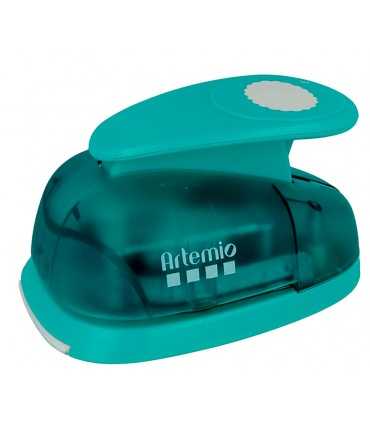 TROQUELADORA PAPEL ELIPSE FESTONEADA 7,62 CM