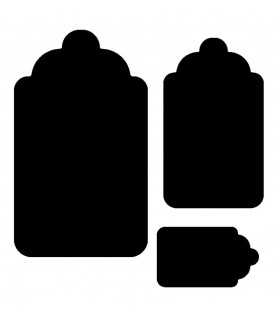 TROQUELADORA PAPEL 3 ETIQUETAS 7,62 CM