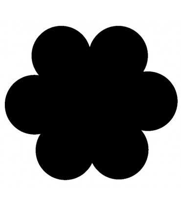 TROQUELADORA PAPEL FLOR 7,62 CM