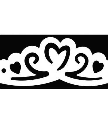 TROQUELADORA PAPEL CENEFA CORAZONES 6,5x3,3 CM APR