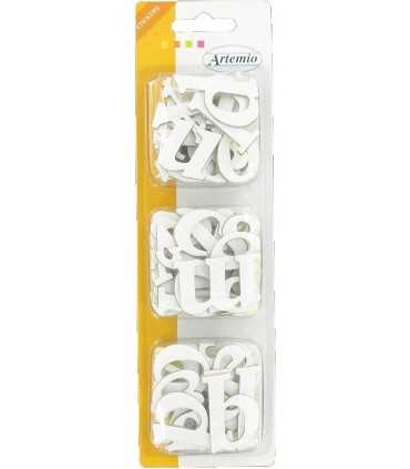 ALFABETO CHIPBOARD AUTO ADHESIVO 4 CM 65 PIEZAS