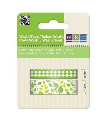 WASHI TAPE WE R MEMORY KEEPERS SET VERDE