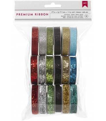 SET CINTAS SCRAP AMERICAN CRAFTS BRILLOS 18x1,2 M