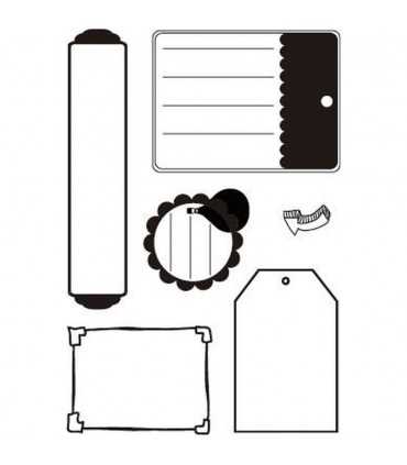 SELLOS SILICONA ARTIS DECOR ETIQUETAS 2