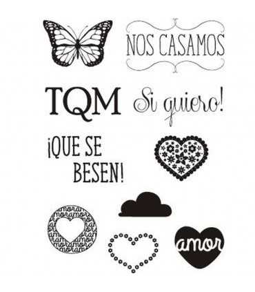 SELLOS SILICONA ARTIS DECOR QUE SE BESEN