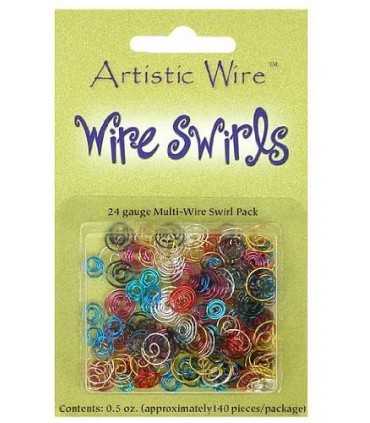 ESPIRALES ARTISTIC WIRE TIERRA 24 GAUGE 140 UD APR