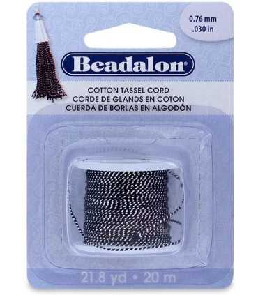 HILO PARA BORLAS ALGODÓN 0,76 MM 20 METROS