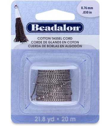 HILO PARA BORLAS ALGODÓN 0,76 MM 20 METROS