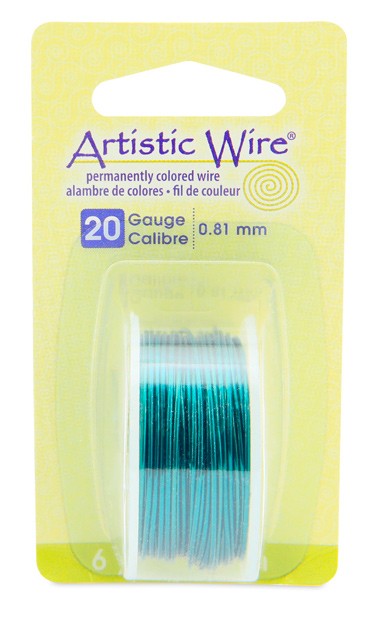 HILO COBRE ARTISTIC WIRE 0,81 MM 5,5 METROS : color:KELLY GREEN