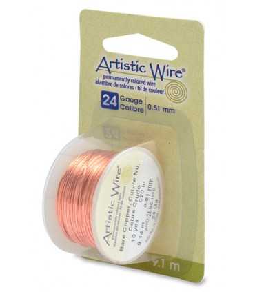 HILO COBRE ARTISTIC WIRE 0,51 MM 9,1 METROS
