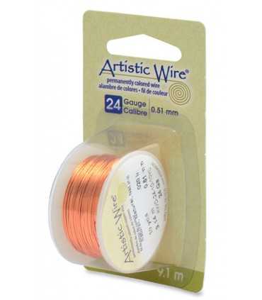 HILO COBRE ARTISTIC WIRE 0,51 MM 9,1 METROS
