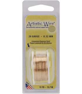HILO COBRE ARTISTIC WIRE 0,32 MM 13,7 METROS