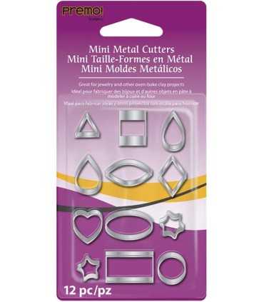 CORTADORES METÁLICOS MINI DE SCULPEY 12 UD