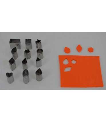 CORTADORES METÁLICOS MINI DE SCULPEY 12 UD