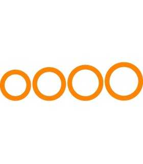 PLANTILLA SHAPE TEMPLATE FISKARS CÍRCULOS GRANDES