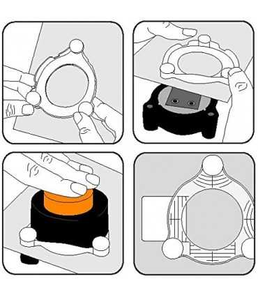 PERFORADORA DÓNDE QUIERAS MARCO 5 CM FISKARS