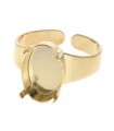 ANILLO PARA CABUCHÓN OVAL SWAROVSKI 14x10 MM