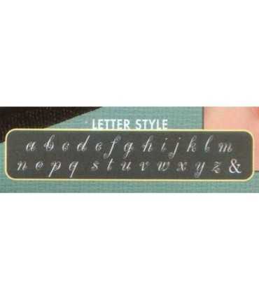 ESTUCHE PUNZONES LETRAS MINÚSCULA SPIRAL 4 MM