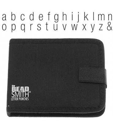 ESTUCHE SET PUNZONES LETRAS MINÚSCULAS GOTHIC 6 MM