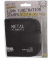 ESTUCHE PUNZONES GRABADO PUNTUACIÓN 1,5 MM
