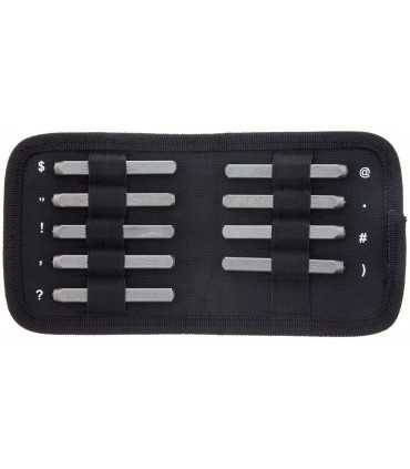 ESTUCHE PUNZONES GRABADO PUNTUACIÓN 3 MM